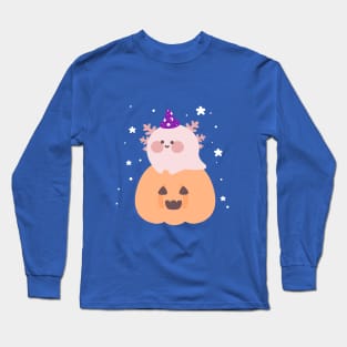 Wizard Axolotl Long Sleeve T-Shirt